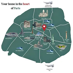  Apartamento République Francia